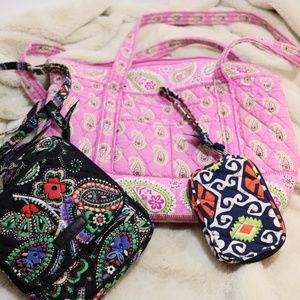 Vera Bradley 3 Bag Bundle